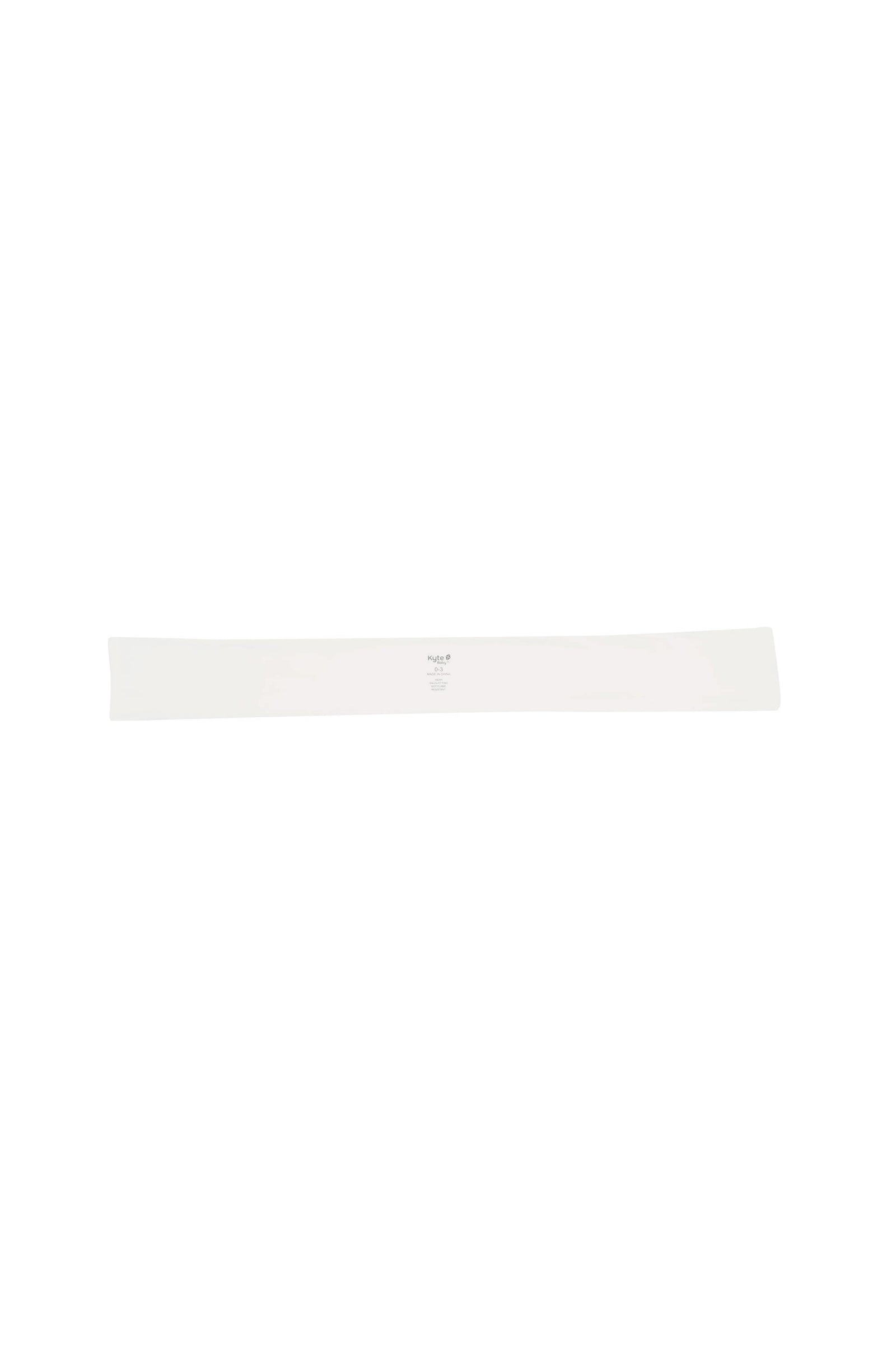 Knotted Bow Headband in Cloud - Image 4