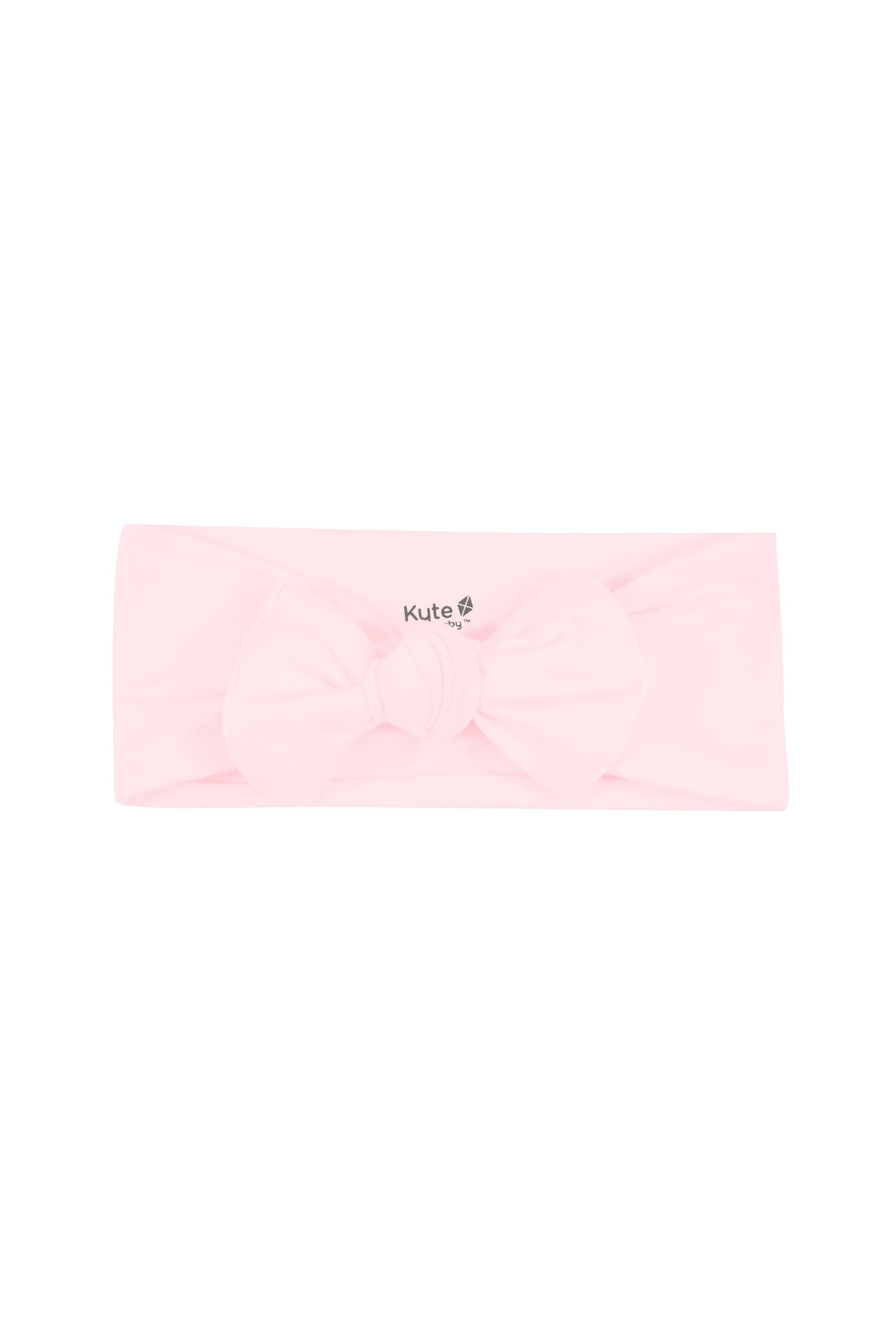 Knotted Bow Headband in Sakura - Image 2