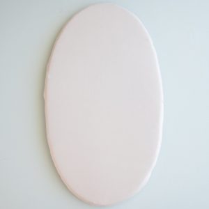 Oval Bassinet Sheet in Oat