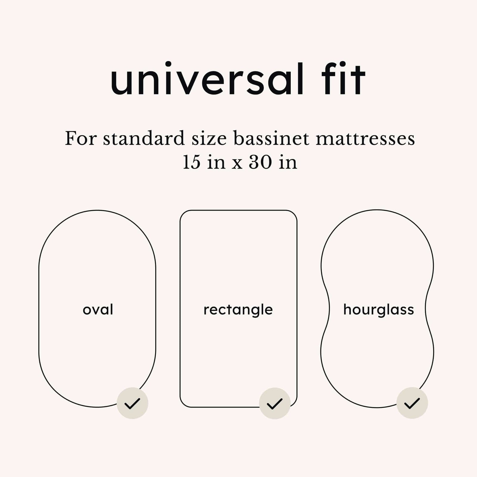 Oval Bassinet Sheet in Oat - Image 5