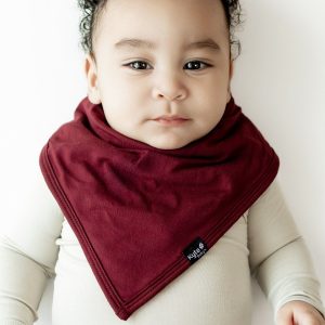 Bib in Burgundy