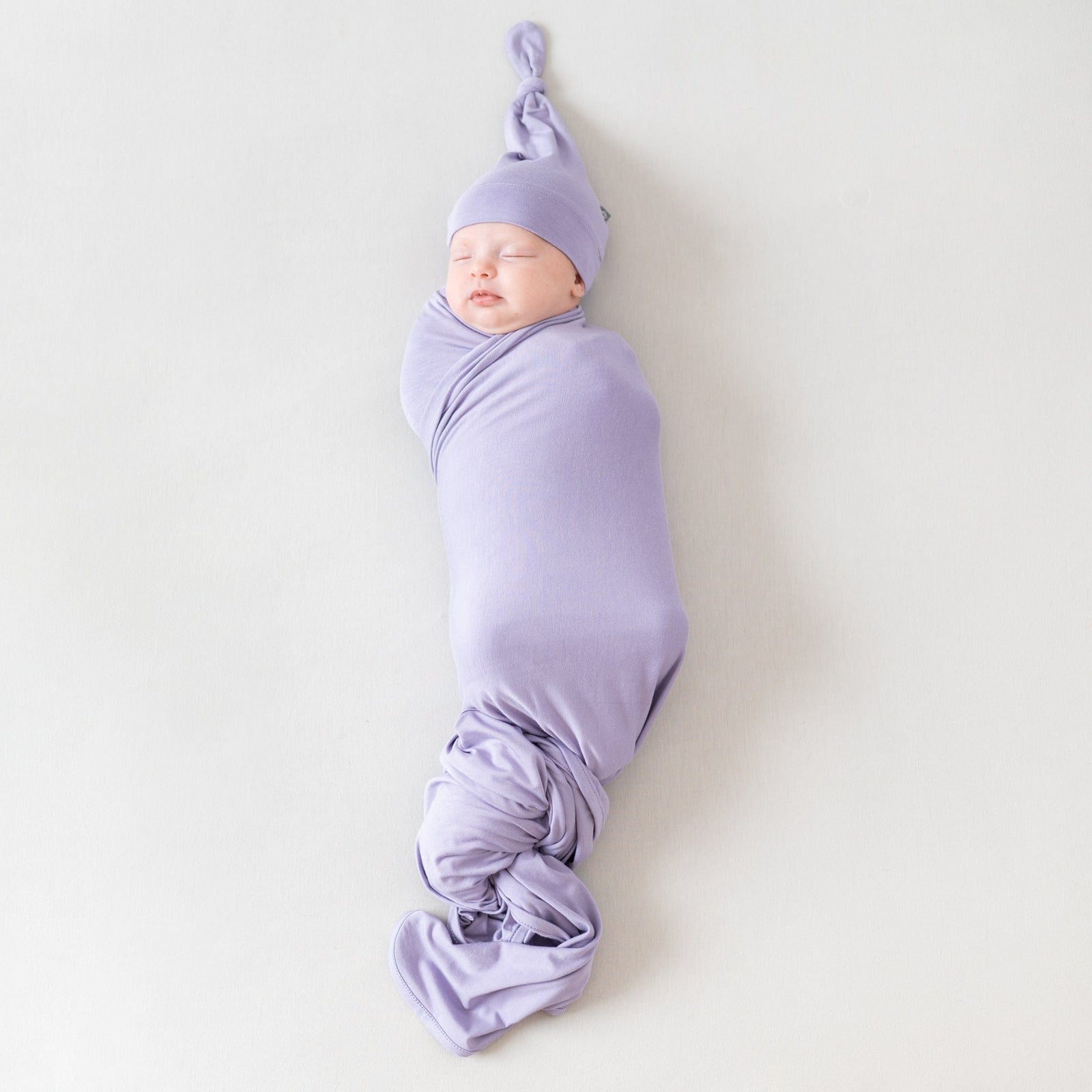 Knotted Cap in Taro - Image 3
