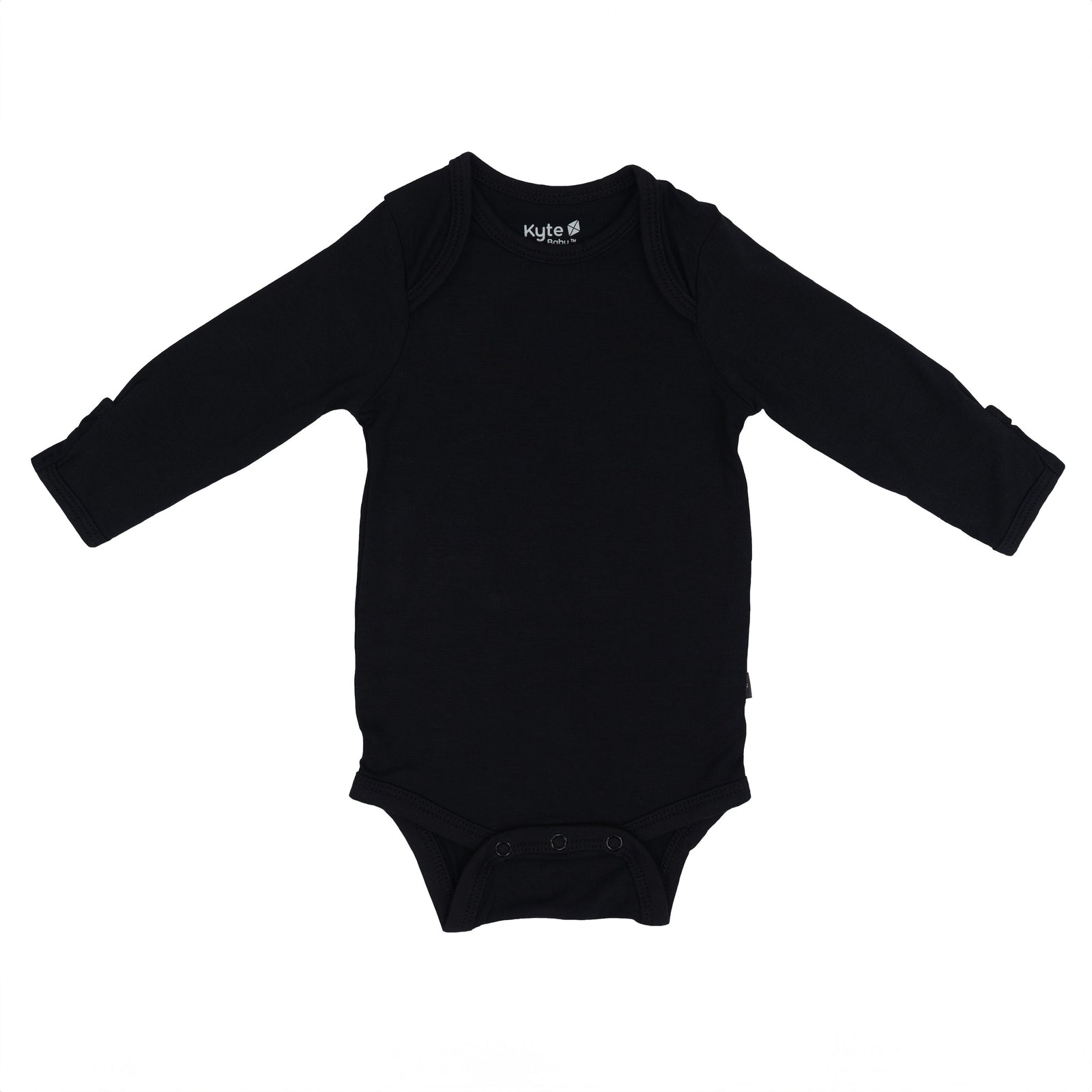 Long Sleeve Bodysuit in Midnight - Image 2
