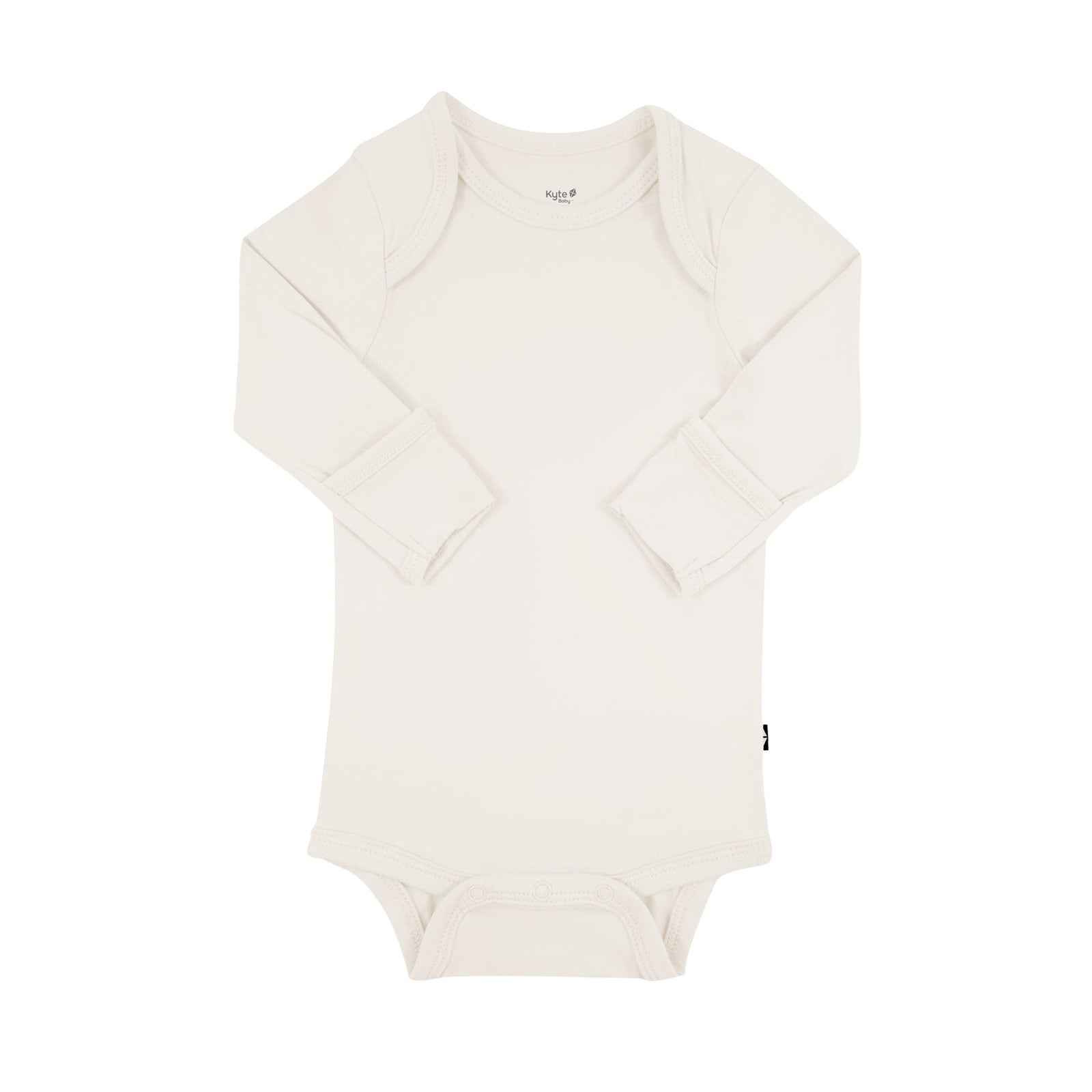 Long Sleeve Bodysuit in Oat - Image 6