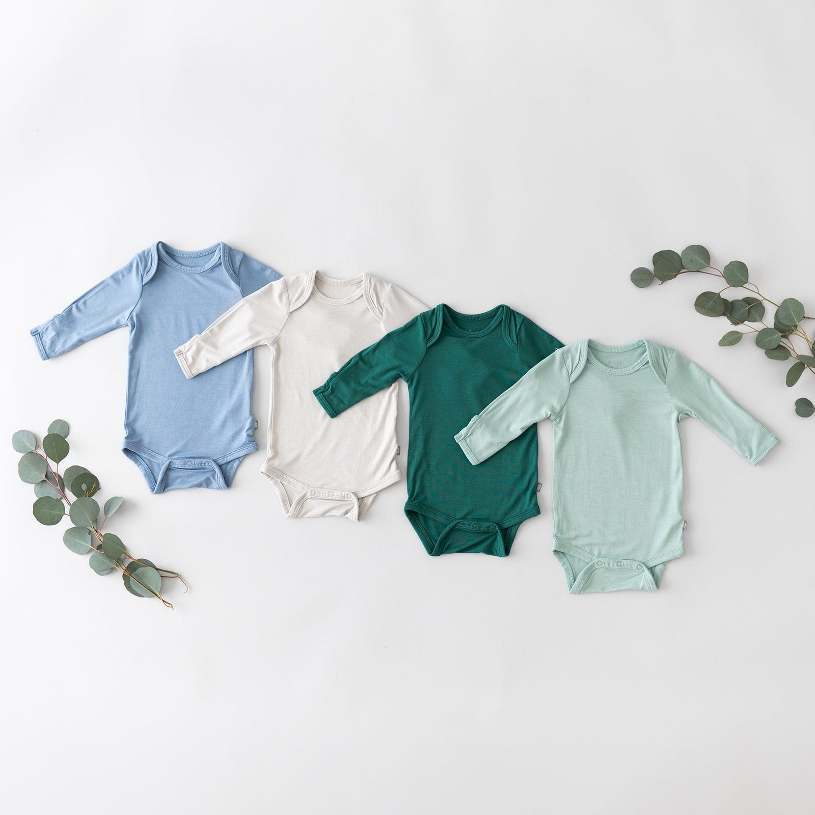 Long Sleeve Bodysuit in Slate - Image 4
