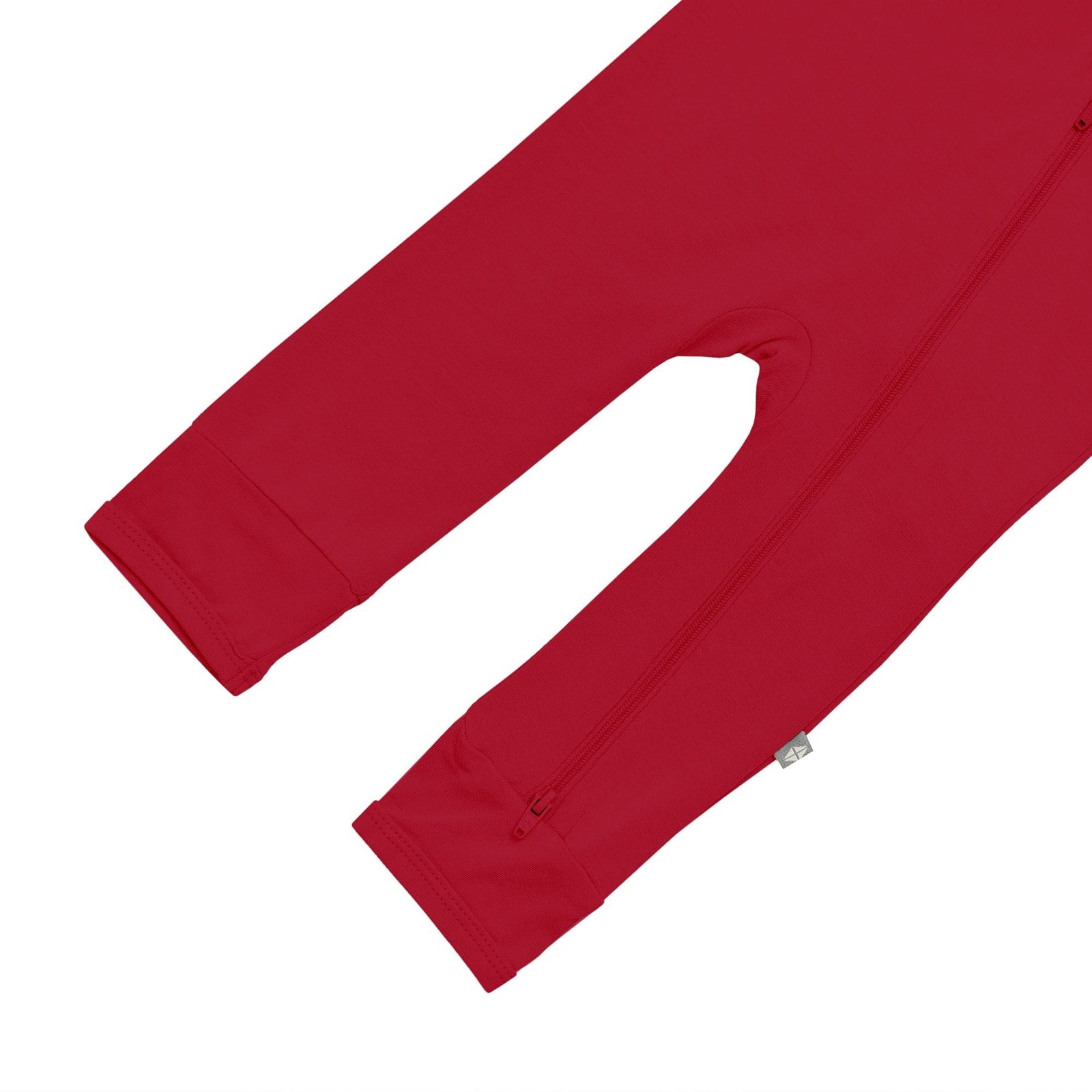Zippered Romper in Cardinal - Image 6