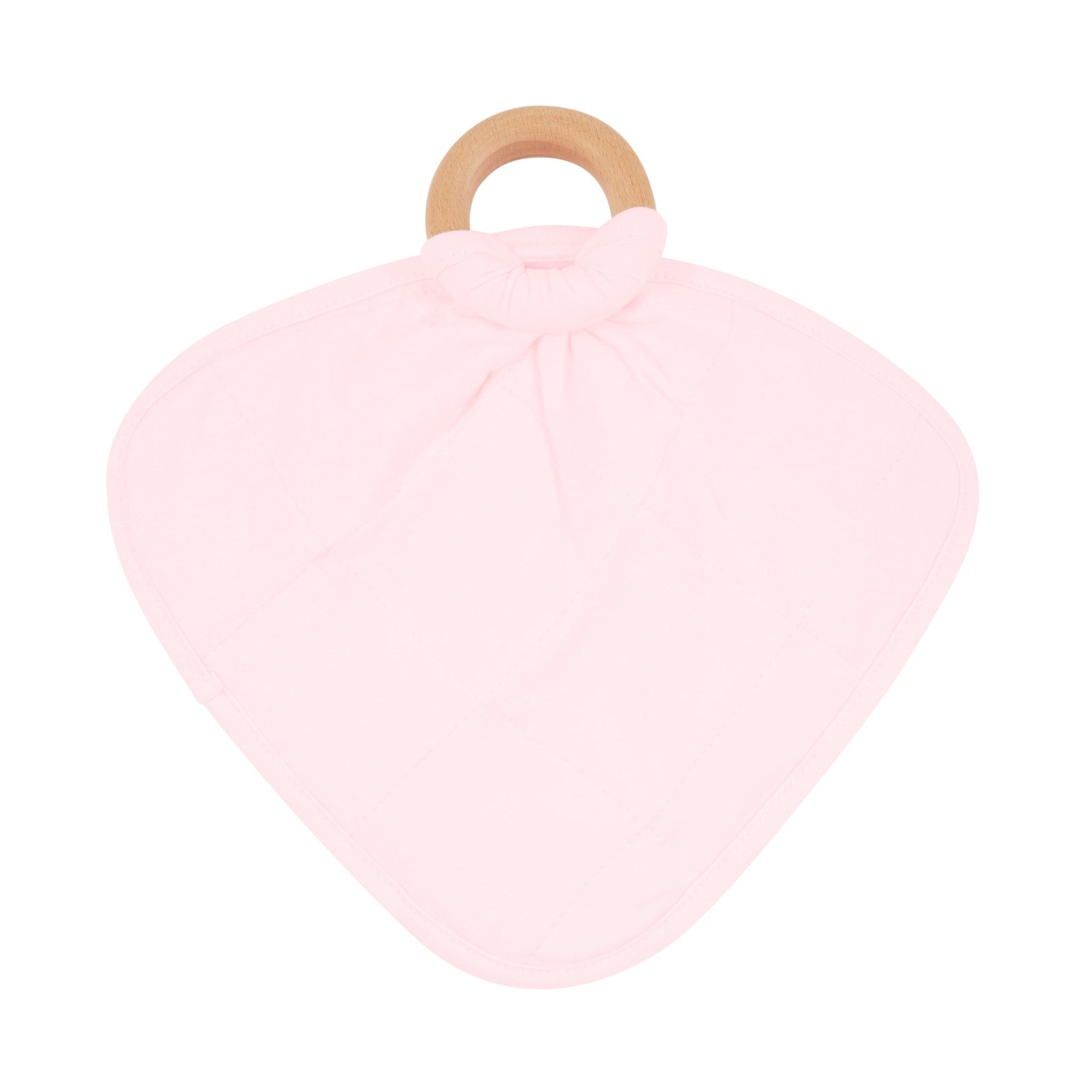 Lovey in Sakura with Removable Wooden Teething Ring - Image 3