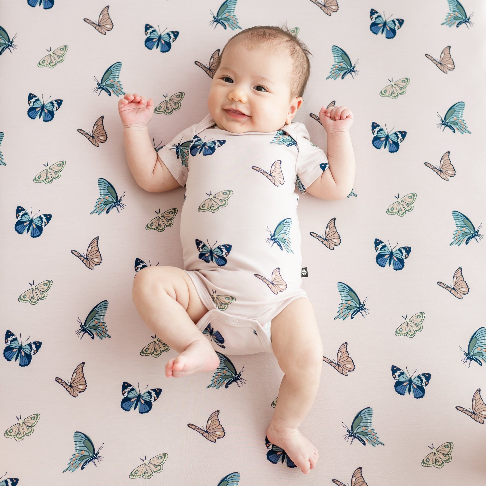 Bodysuit in Blush Butterfly - Image 3