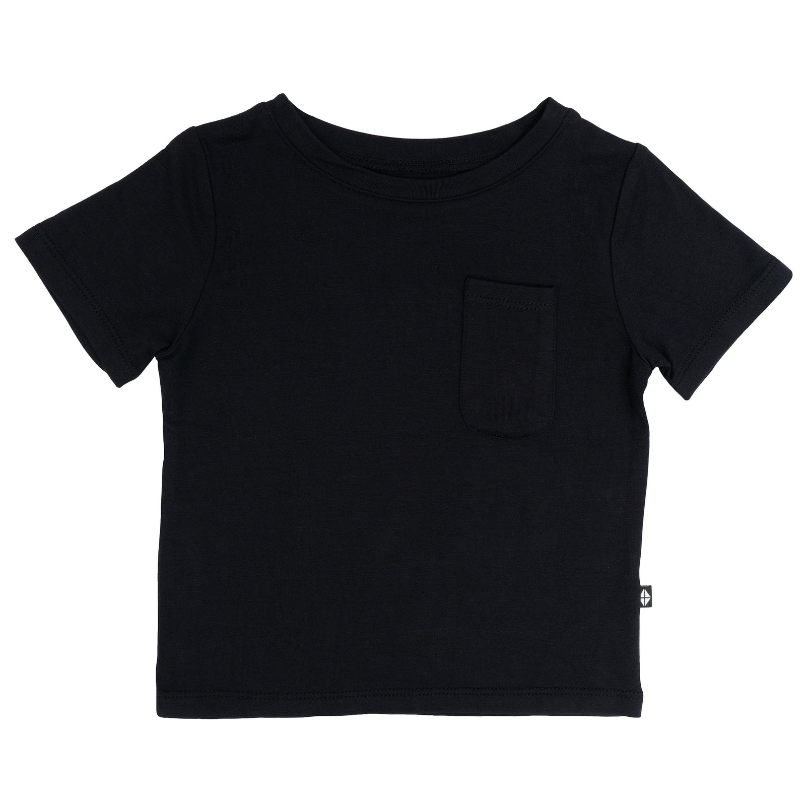 Toddler Crew Neck Tee in Midnight - Image 2
