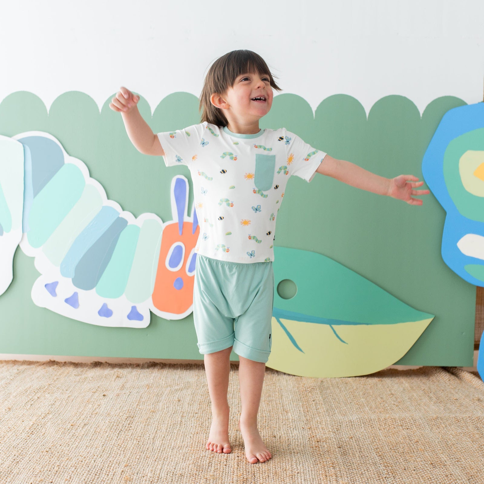 Toddler Crew Neck Tee in The Very Hungry Caterpillar™ and Friends - Image 4