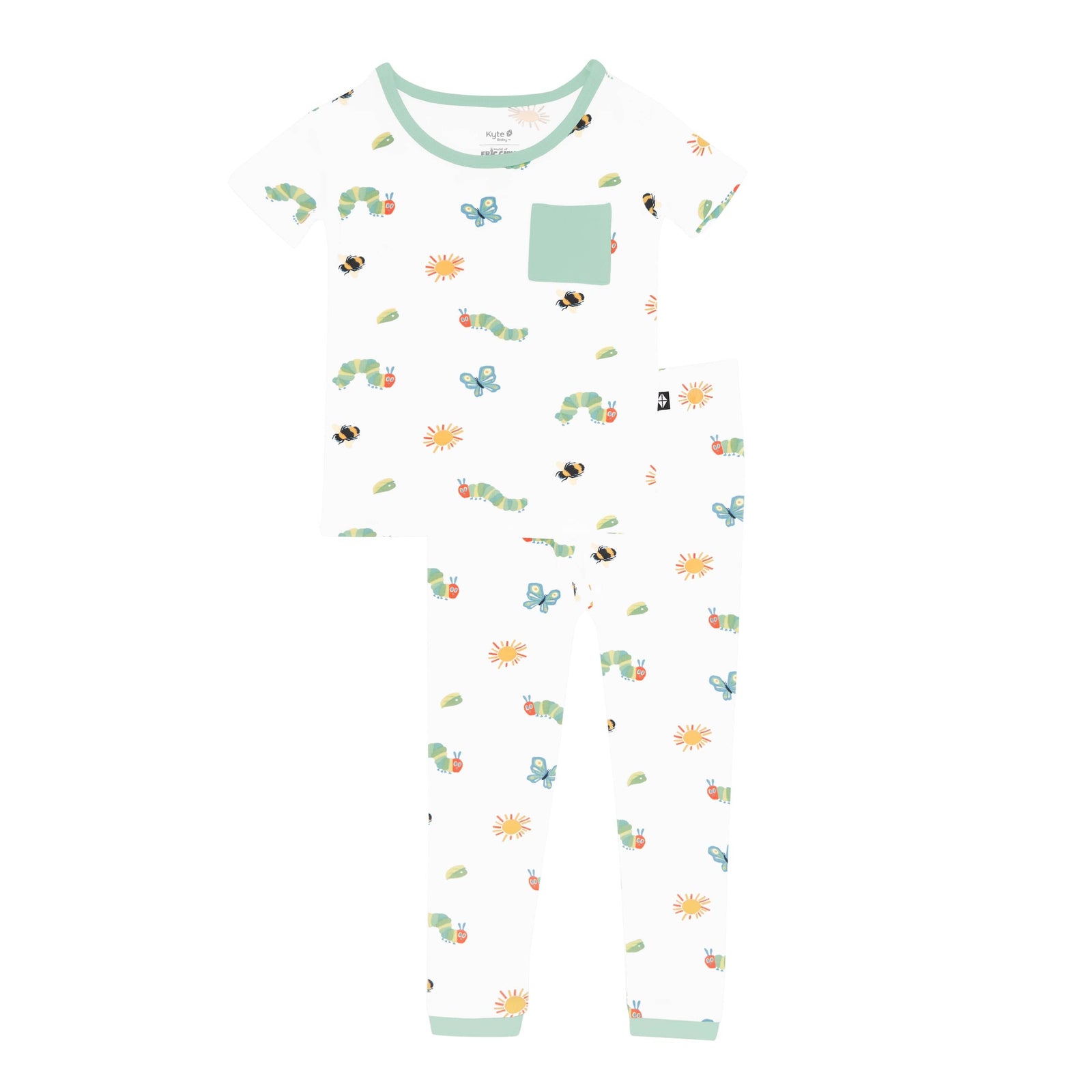 Short Sleeve with Pants Pajamas in The Very Hungry Caterpillar™ and Friends - Image 2