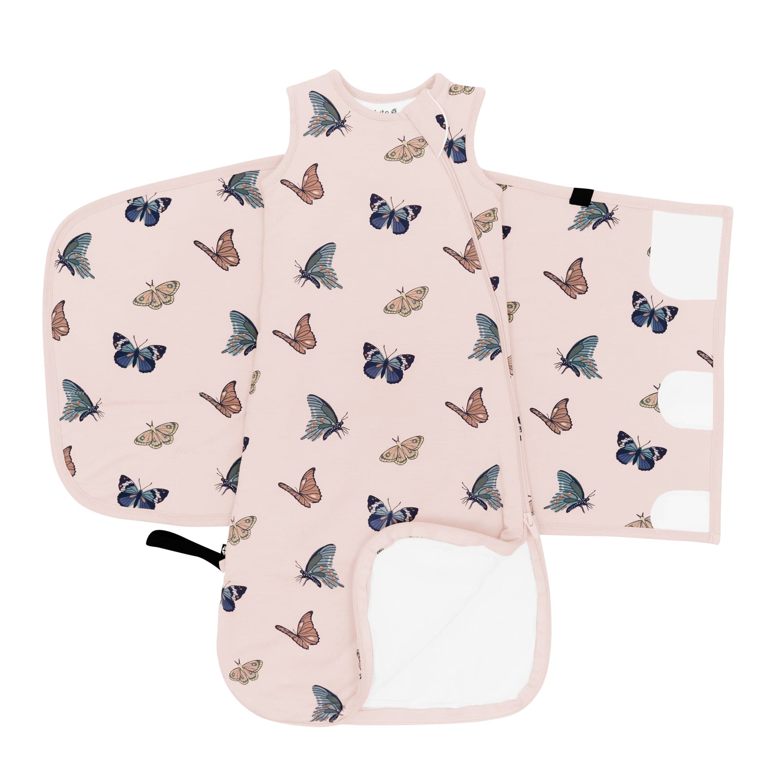 Sleep Bag Swaddler in Blush Butterfly 1.0 - Image 5
