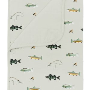 Toddler Blanket in Fishing 1.0