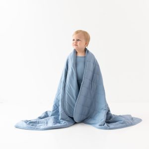Toddler Blanket in Slate 1.0