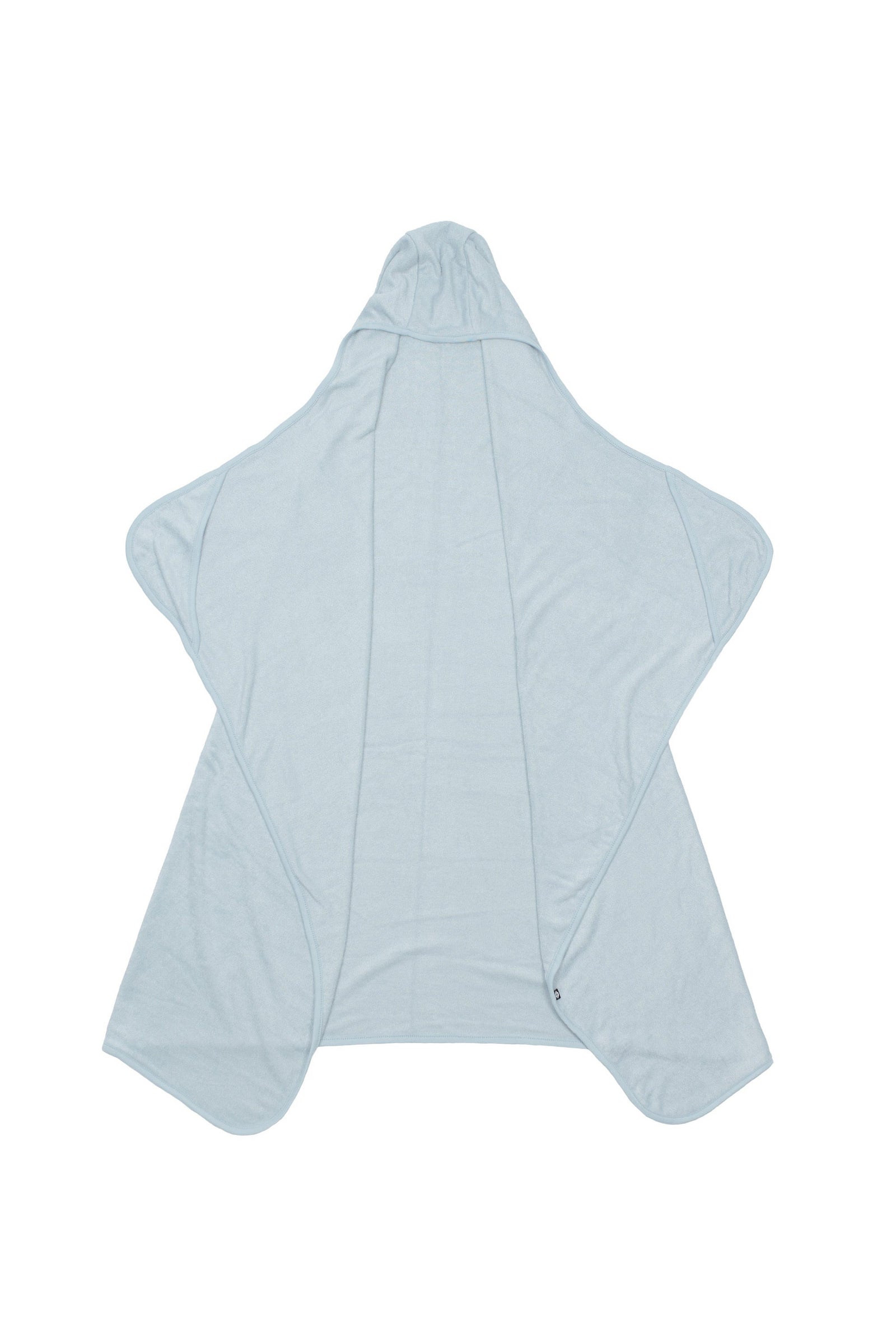 Toddler Hooded Bath Towel in Fog - Image 2