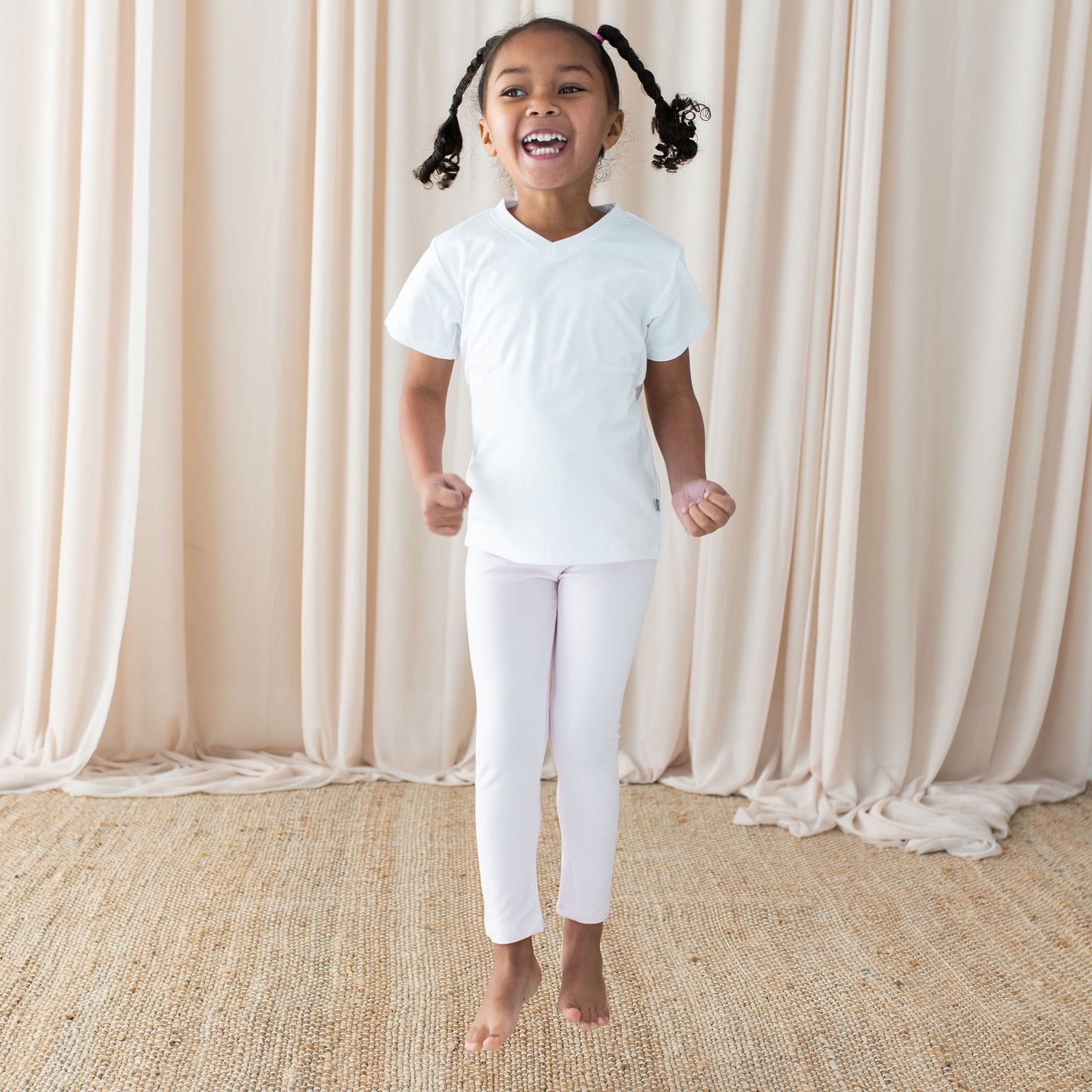 Toddler Leggings in Sakura - Image 3