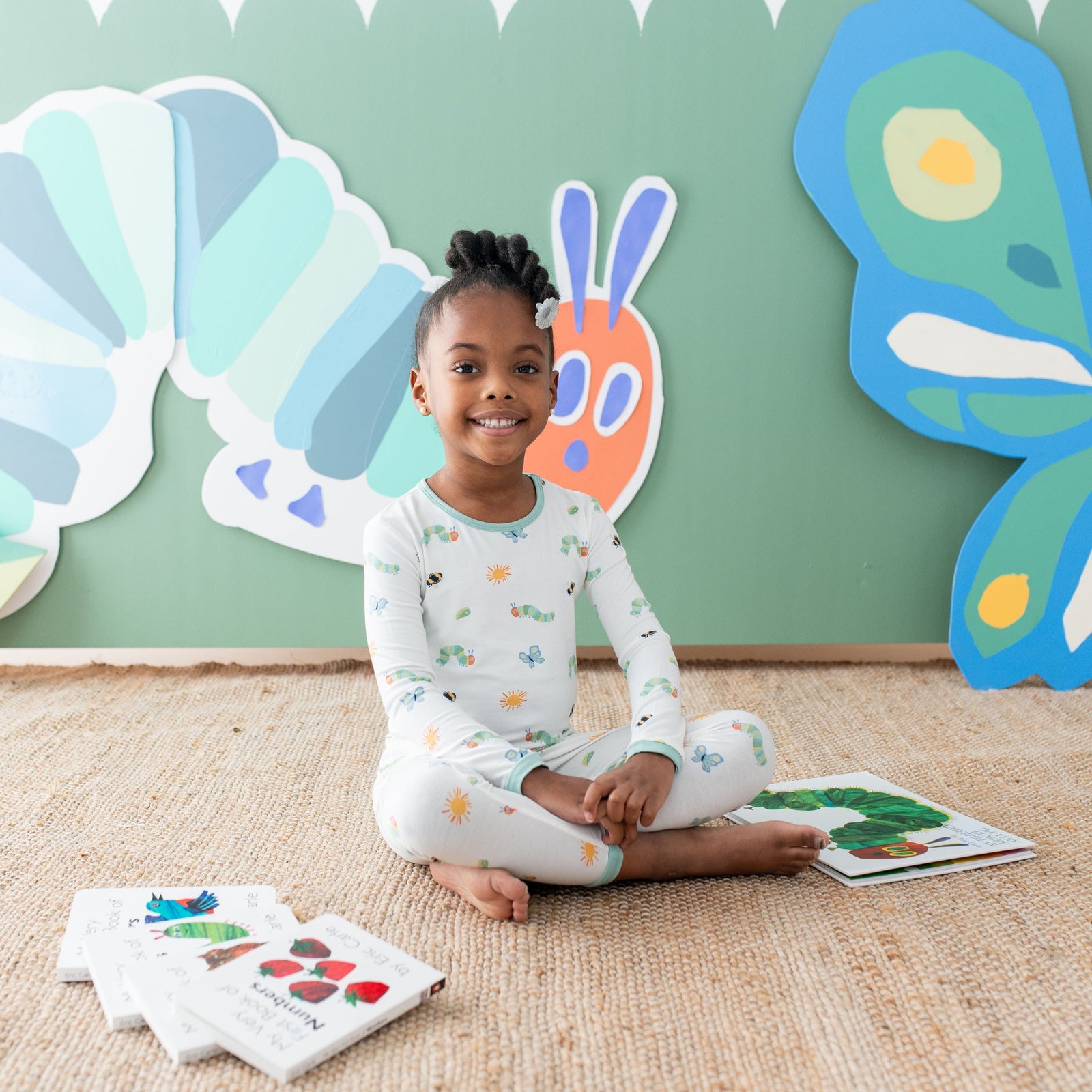 Long Sleeve Pajamas in The Very Hungry Caterpillar™ and Friends - Image 4