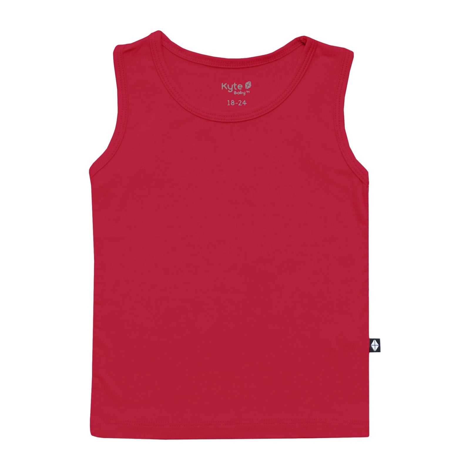 Toddler Tank Top in Cardinal - Image 2