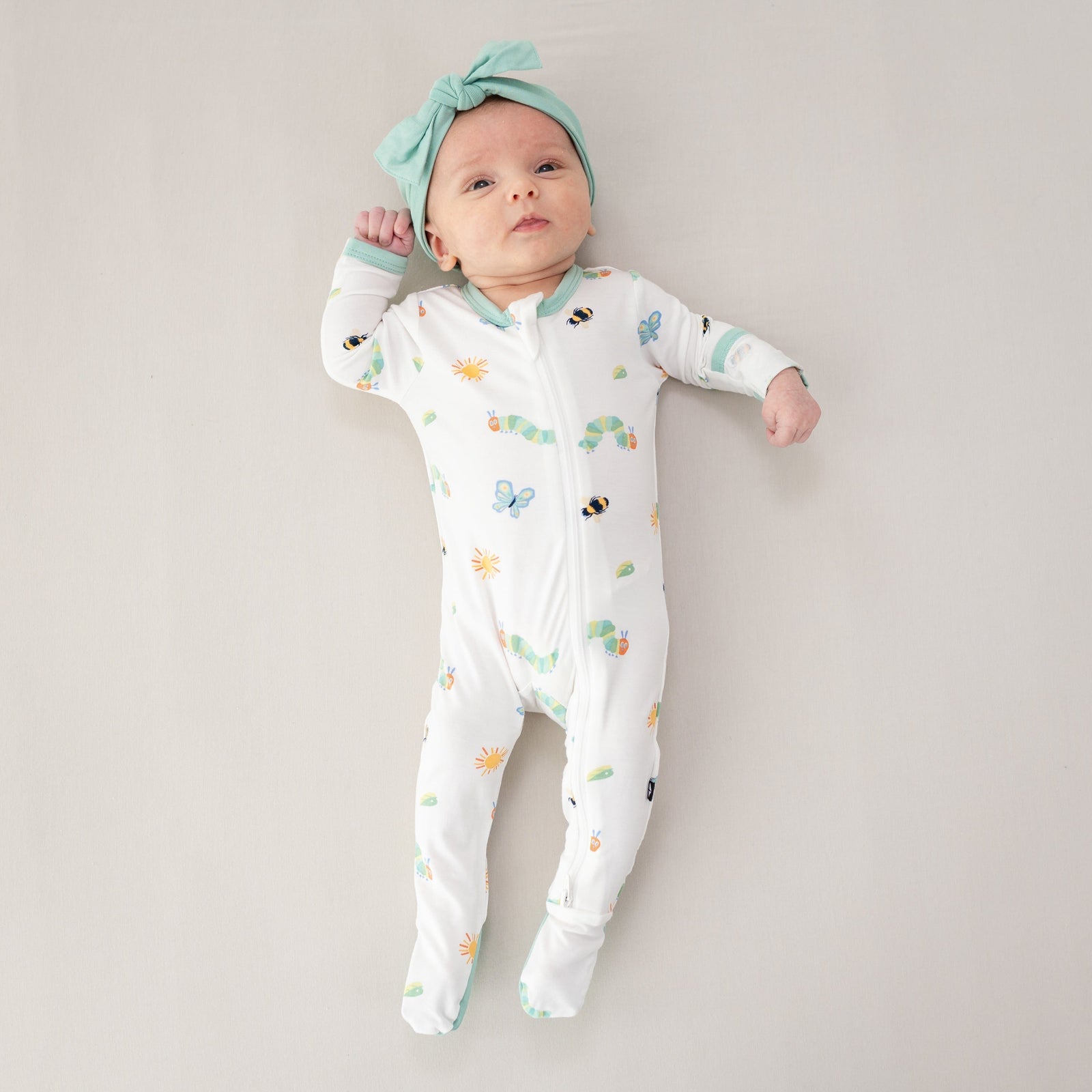 Zippered Footie in The Very Hungry Caterpillar™ and Friends - Image 5