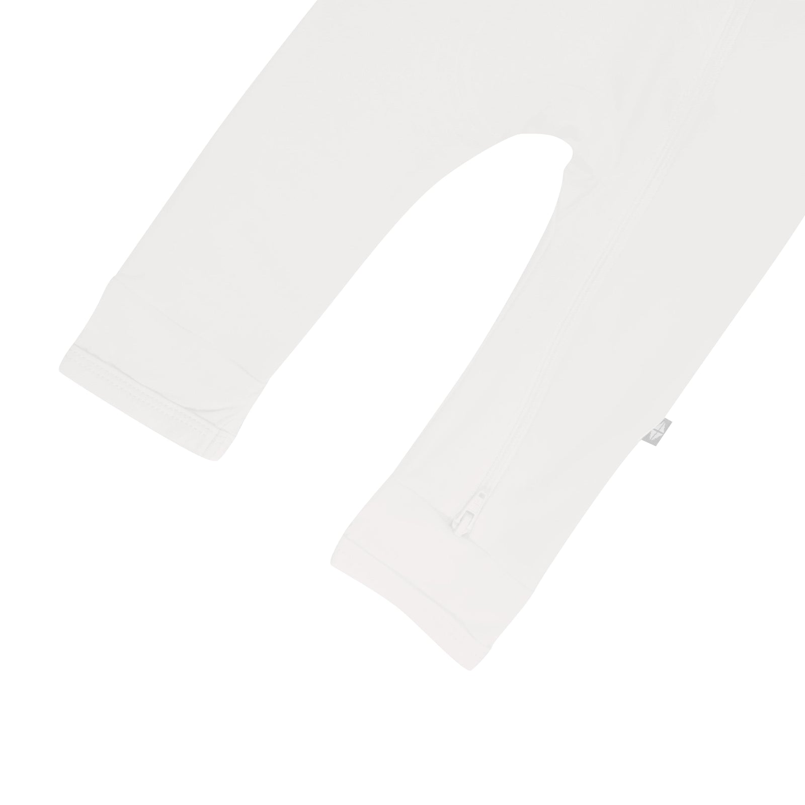 Zippered Romper in Cloud - Image 6