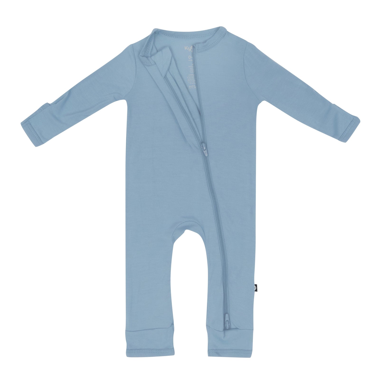 Zippered Romper in Slate - Image 6
