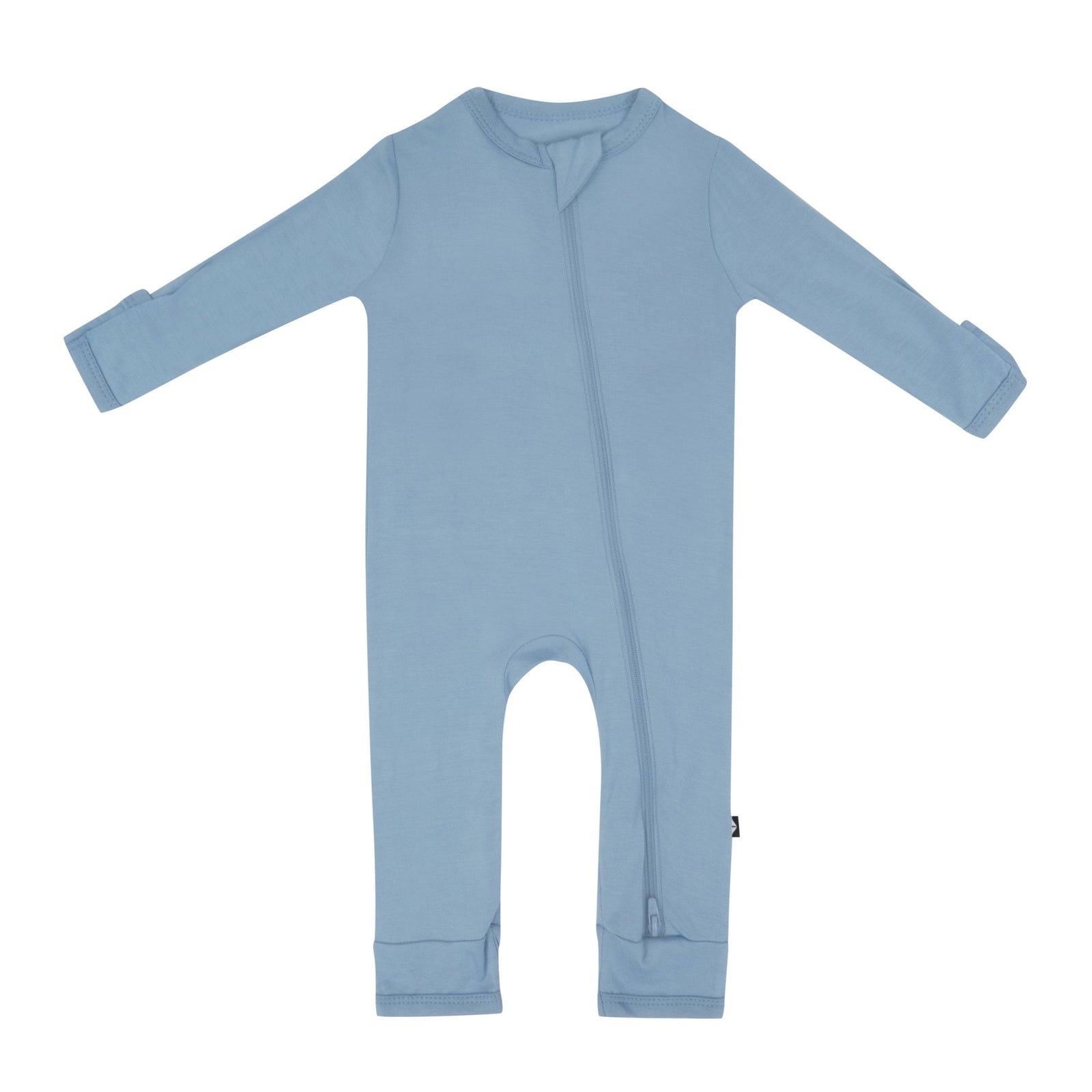 Zippered Romper in Slate - Image 2