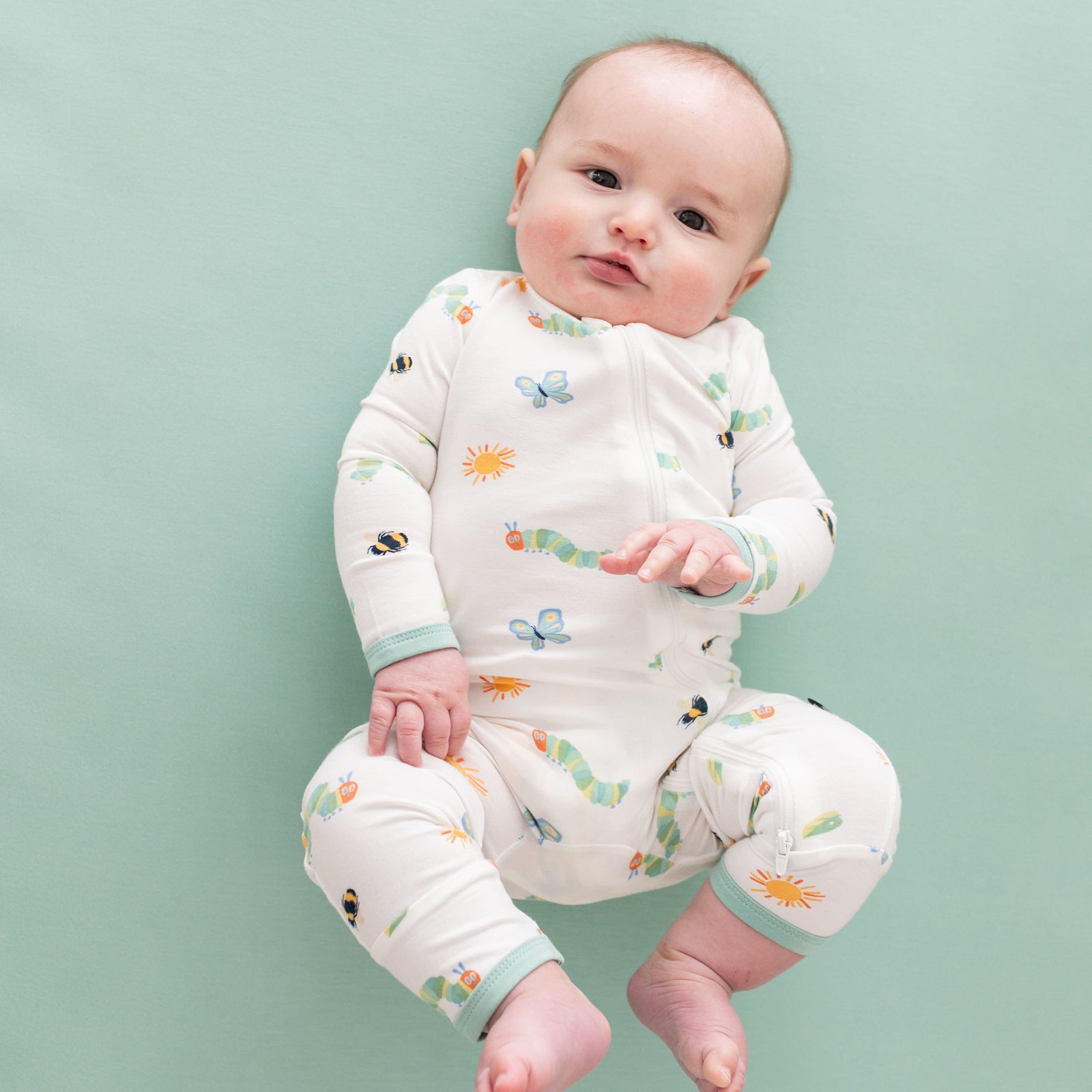 Zippered Romper in The Very Hungry Caterpillar™ and Friends - Image 4