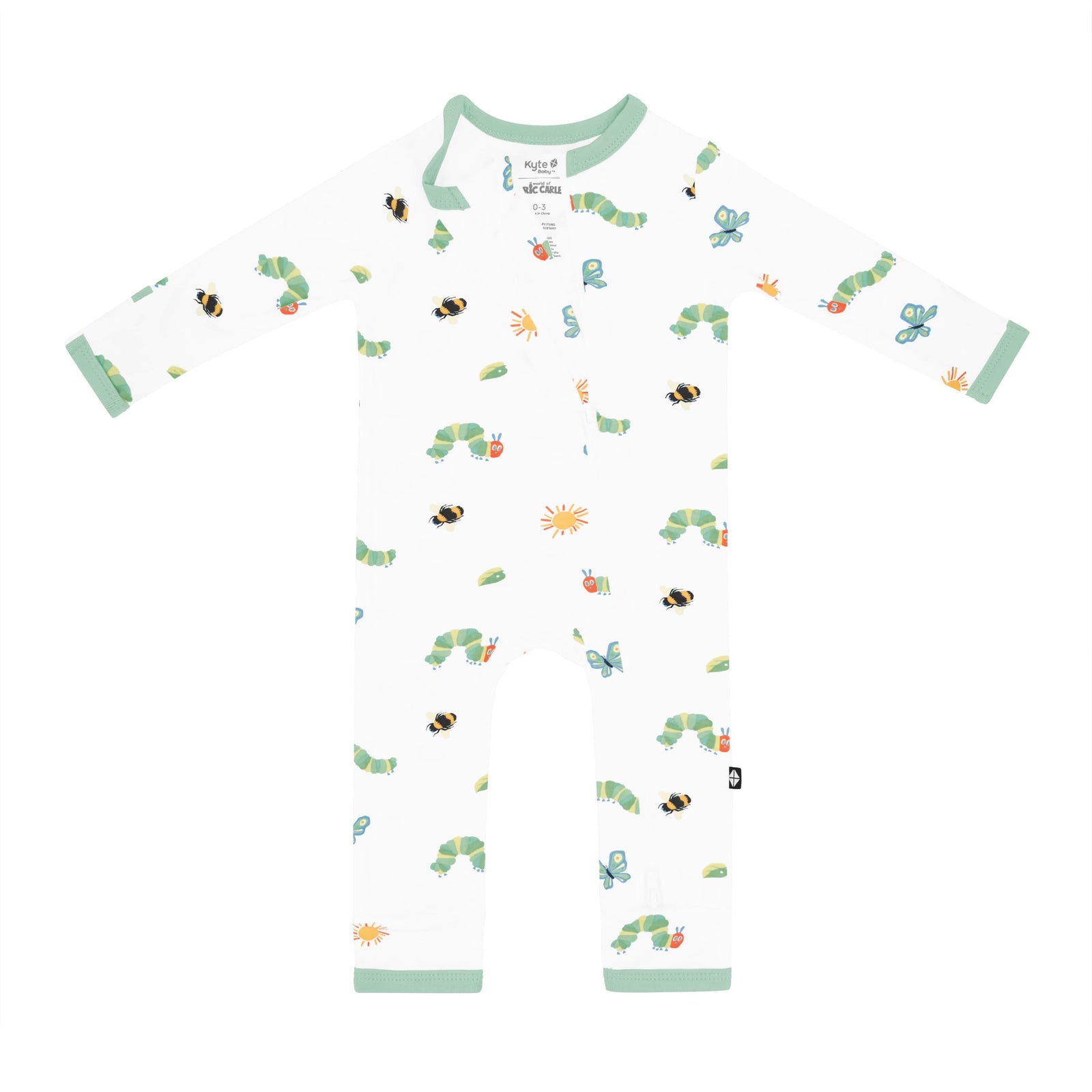 Zippered Romper in The Very Hungry Caterpillar™ and Friends - Image 6