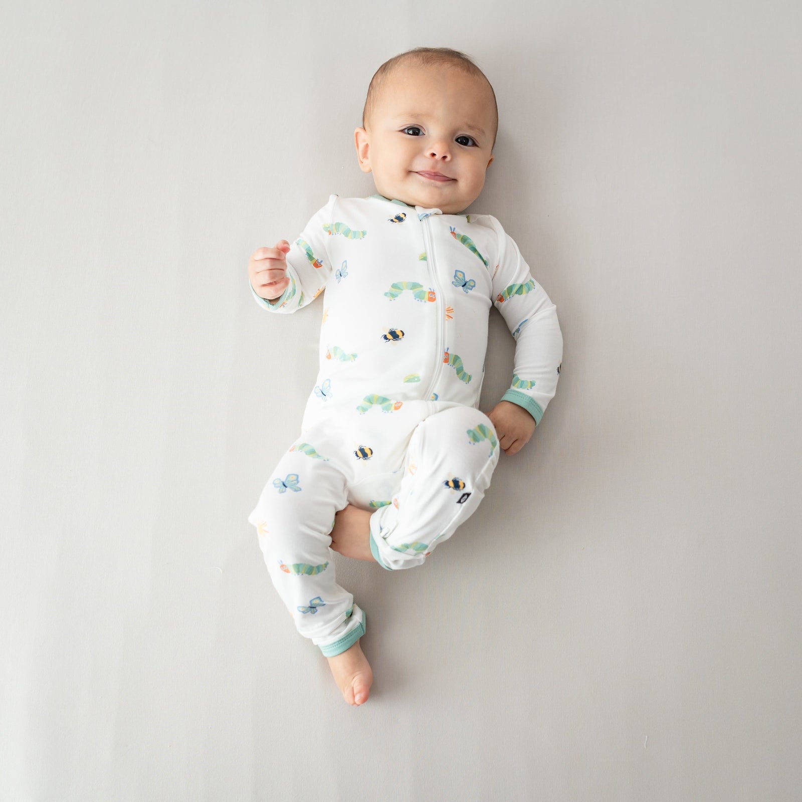 Zippered Romper in The Very Hungry Caterpillar™ and Friends - Image 3