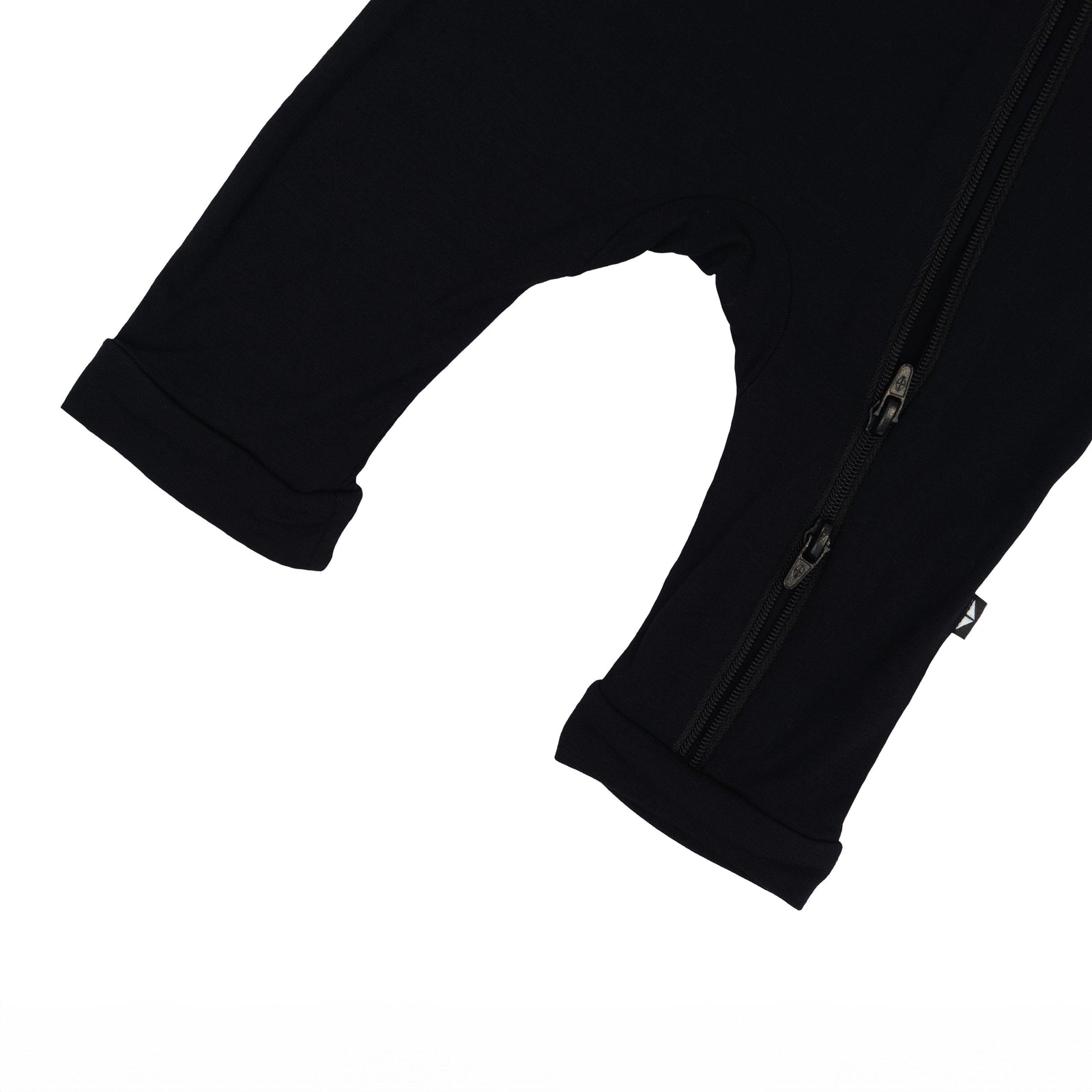 Zippered Sleeveless Romper in Midnight - Image 6