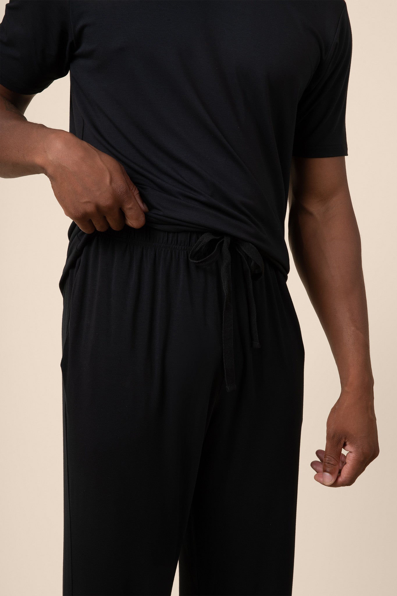 Men's Lounge Pants in Midnight - Image 2